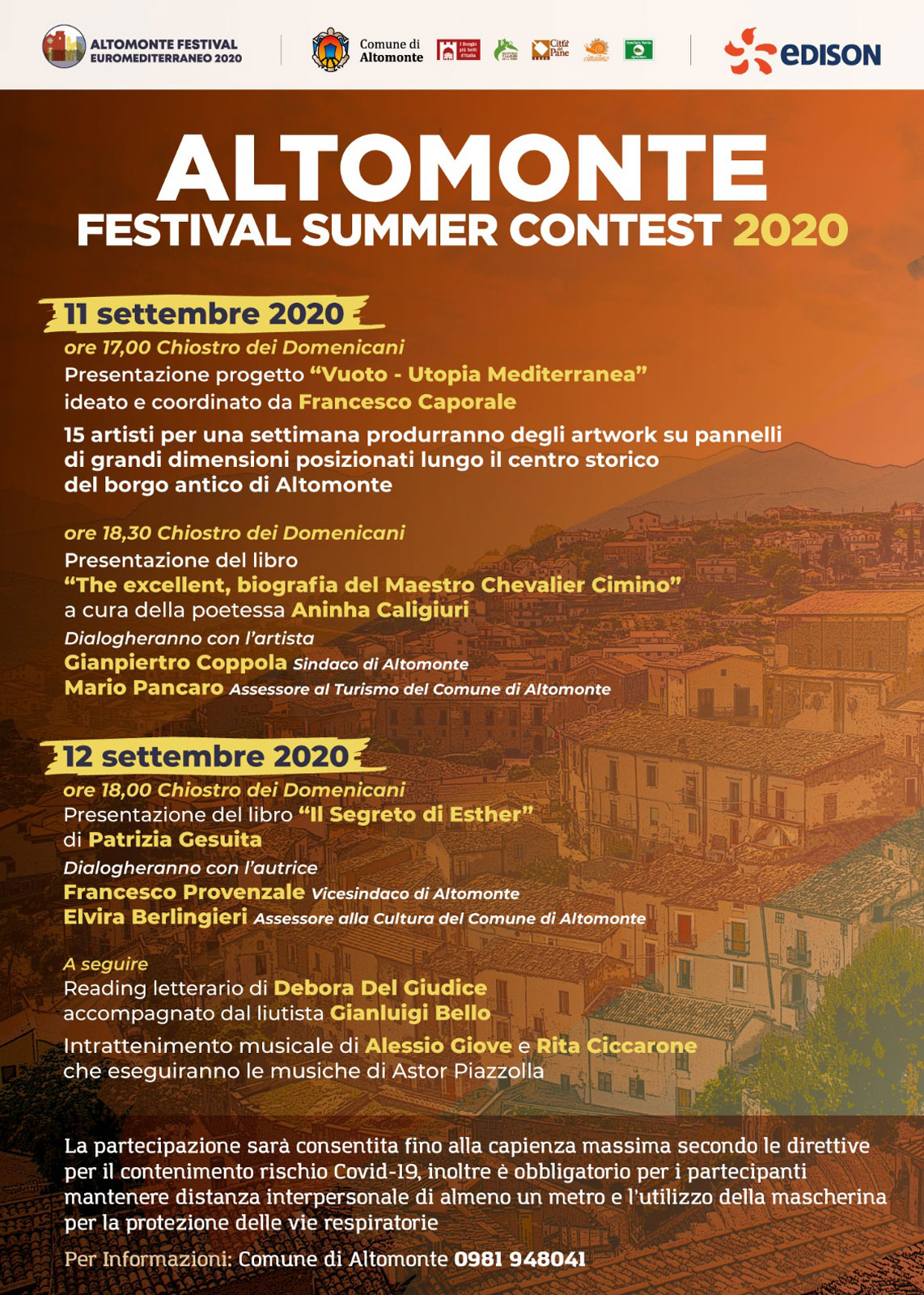 Altomonte Festival Summer Contest 2020 - Settembre